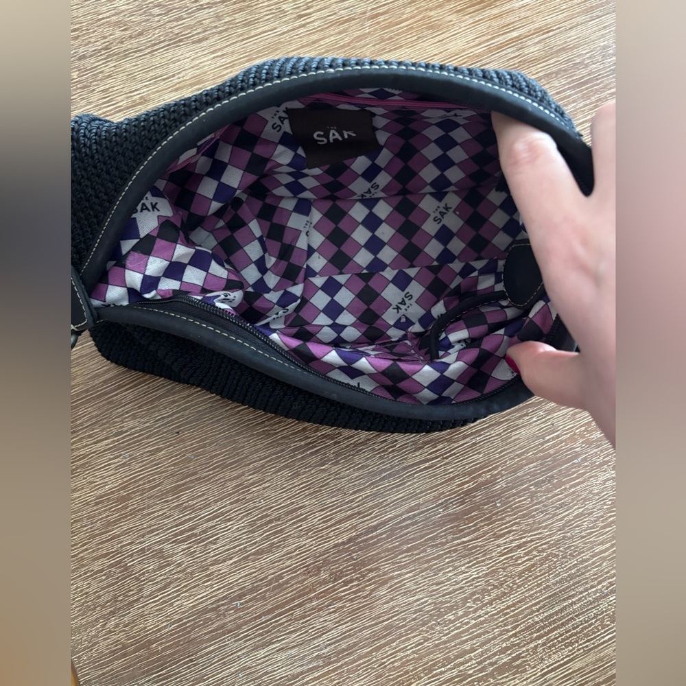 The Sak Black Crochet Purse - Picture 7 of 8